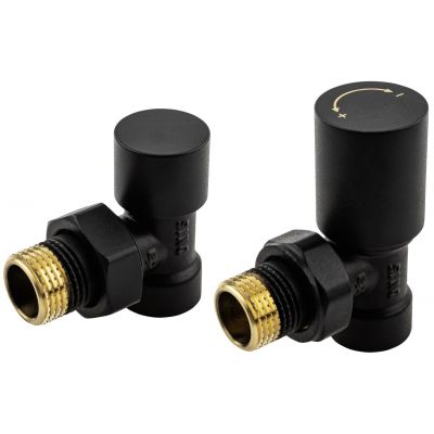 KFA Armatura zestaw przyłączeniowy czarny 758-130-81-BL