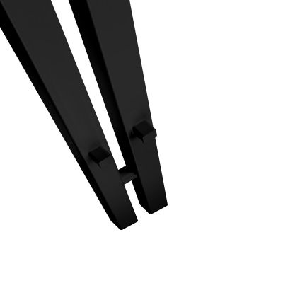 Oltens Stang (S) grzejnik łazienkowy 180x8 cm czarny mat 55023300