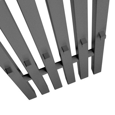 Oltens Stang (S) grzejnik łazienkowy 180x28 cm grafit 55027400