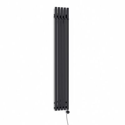 Oltens Stang (e) grzejnik elektryczny 180x26 cm czarny mat 55117300
