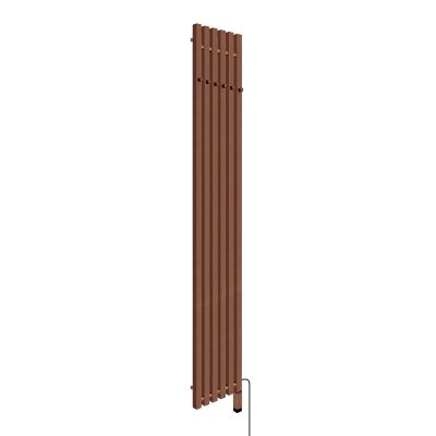 Oltens Stang S (e) grzejnik elektryczny 180x28 cm miedź szczotkowana 55127610
