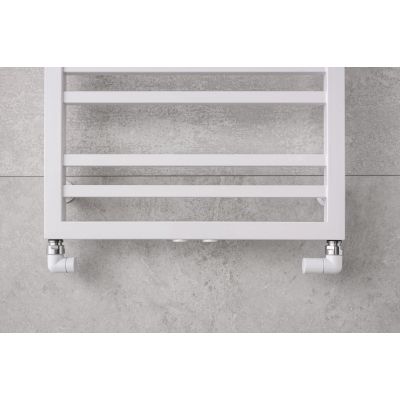 P.M.H. Easy zawór kątowy prawy biały EASY-RW-EK