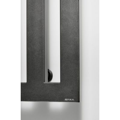 P.M.H. Darius grzejnik łazienkowy drabinkowy 180x32,6 cm antracyt DAH6A