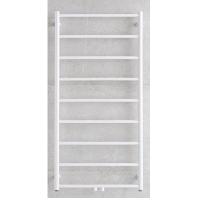 P.M.H. Naas grzejnik łazienkowy drabinkowy 77,5x60 cm biały mat NS2WE-M