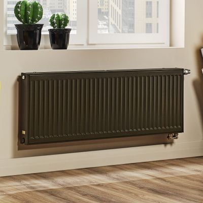 Purmo Ventil Compact grzejnik płytowy 60x50 cm podłączenie dolne biały CV22 600x500