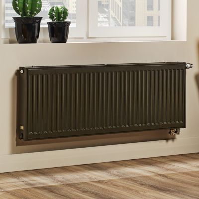 Purmo Ventil Compact grzejnik płytowy 90x60 cm podłączenie dolne biały CV22 900x600