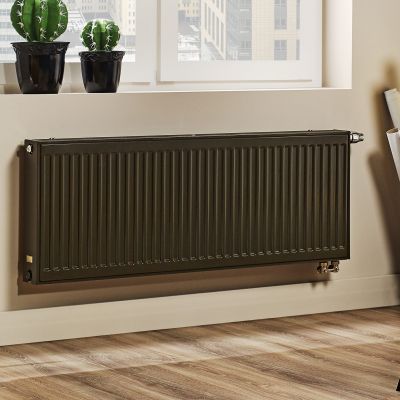 Purmo Ventil Compact grzejnik płytowy 40x80 cm podłączenie dolne biały CV22 400x800