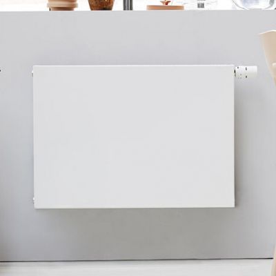 Purmo Plan Ventil Compact grzejnik płytowy 90x40 cm podłączenie dolne lewe biały FCV22 900x400L
