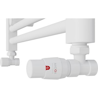 Radox RX122 zestaw termostatyczny kątowy biały połysk VT-RX-122.001.KĄT