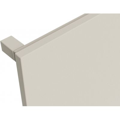 Radox Nova Flat grzejnik pokojowy 180x52 cm podłączenie dolne piaskowy jasny RX-NVF.YW370F.180.52