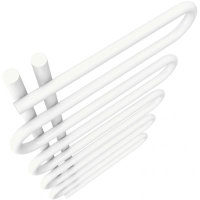 Radox River grzejnik pokojowy 100x50 cm podłączenie dolne biały mat RX-RI.9016M.100.50