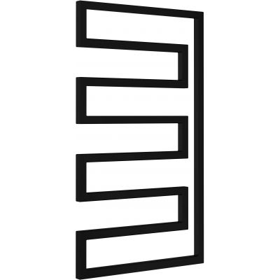 Radox Sera grzejnik pokojowy 101x58 cm podłączenie dolne czarny strukturalny RX-SA.002T.1010.580