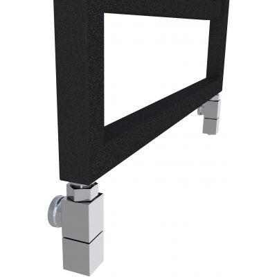 Radox Sera grzejnik pokojowy 101x58 cm podłączenie dolne grafit strukturalny  RX-SA.003T.1010.580