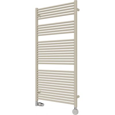 Radox Sunny Flat grzejnik łazienkowy drabinkowy 100x50 cm podłączenie dolne piaskowy jasny RX-SU.YW370.1000.500