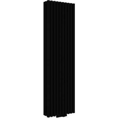 Radox Vertica Duo grzejnik pokojowy 190x44,5 cm podłączenie dolne czarny RX-VRDBI.002T.190.44