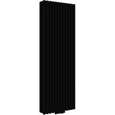 Radox Vertica Duo grzejnik pokojowy 190x53,5 cm podłączenie dolne czarny RX-VRDBI.002T.190.53