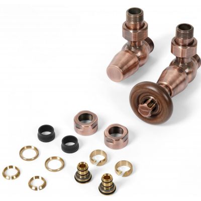 Terma Wood zestaw termostatyczny miedź TGETBR002