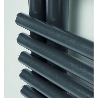 Zehnder Forma Asym grzejnik łazienkowy drabinkowy 116,1x49,6 cm antracyt LFAR-120-050/0346