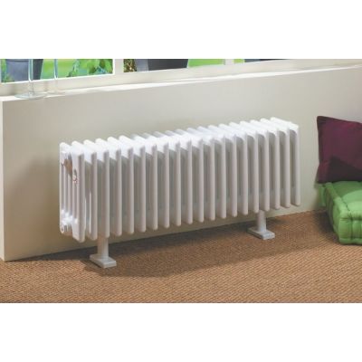 Zehnder Charleston Electric grzejnik elektryczny z grzałką 30x96,2 cm biały NZ5-030-096/GF
