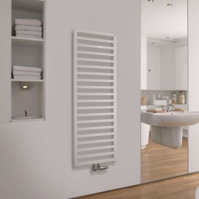 Zehnder Quaro grzejnik łazienkowy drabinkowy 140x30 cm biały QA140-030