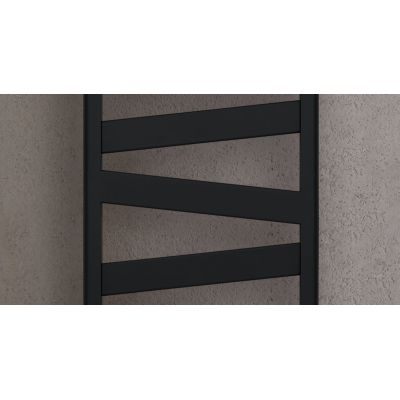 Zehnder Kazeane grzejnik łazienkowy dekoracyjny 126,6x50 cm czarny RK-130-050/0557