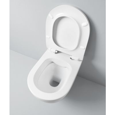 Art Ceram File 2.0 miska WC wisząca Rimless biały mat FLV00405;30