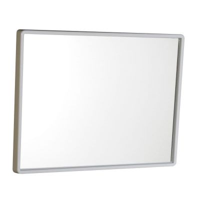 Aqualine lustro 40x30 cm prostokątne białe 22436