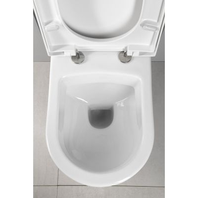 Aqualine Nera miska WC wisząca biała NS952