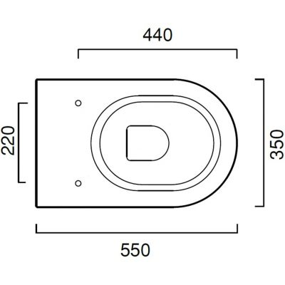 Catalano Zero miska WC stojąca biała 1VP5500