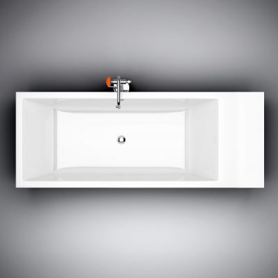 Clou Wash Me wanna wolnostojąca 220x85 cm prostokątna biała CL/05.50010