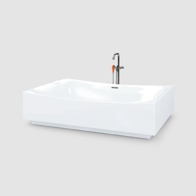 Clou Hammock wanna wolnostojąca 200x140 cm prostokątna biała CL/05.60020