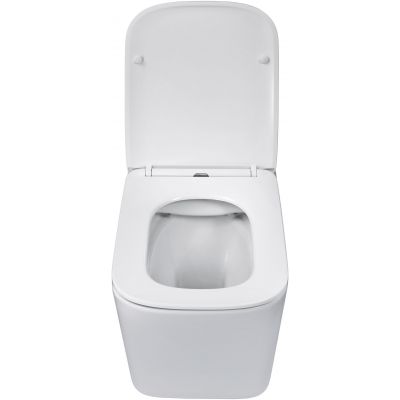 Comad Wall Hung Toilet miska WC z deską wolnoopadającą wisząca bez kołnierza biały połysk WALL HUNG TOILET WHITE ( E-1060A )