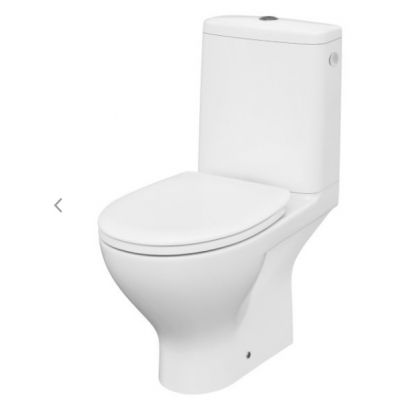 Cersanit Moduo miska WC CleanOn kompakt z deską wolnoopadającą Delfi biała K116-004
