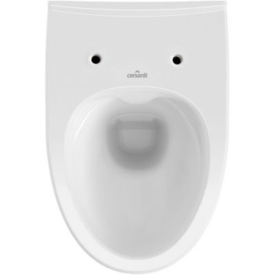 Cersanit Parva miska WC wisząca bez kołnierza biały K27-061