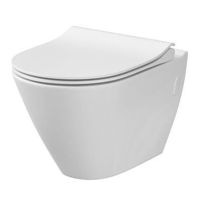 Cersanit City miska WC wisząca bez kołnierza CleanOn biała K35-015