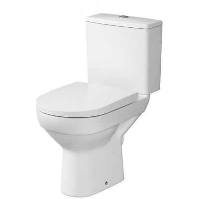Cersanit City kompakt WC CleanOn z deską wolnoopadającą biały K35-036