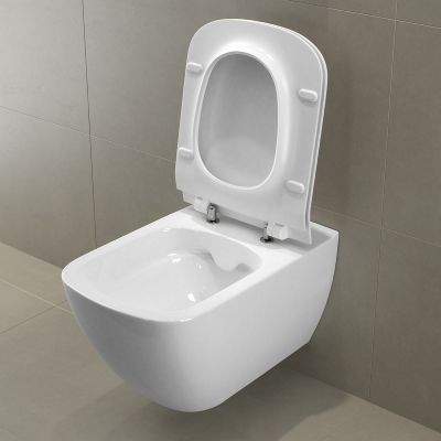 Cersanit Virgo miska WC CleanOn wisząca biała K38-014