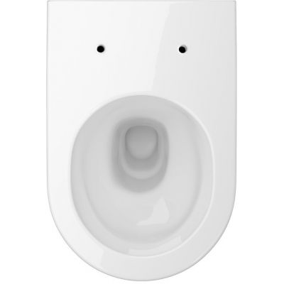 Zestaw Cersanit Inverto miska WC wisząca StreamOn z deską wolnoopadającą biała S701-432