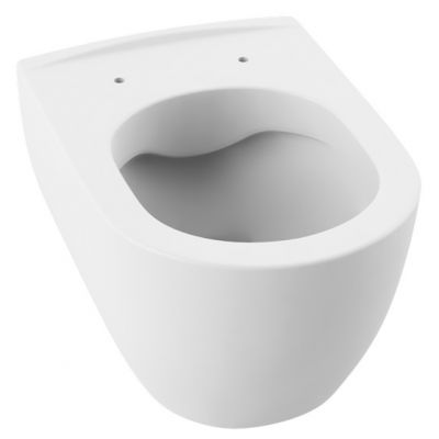 CeraStyle City miska WC wisząca bez kołnierza Rimless biały mat 019100-97