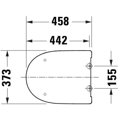 Duravit Univavo deska sedesowa wolnoopadająca biała 0024490000