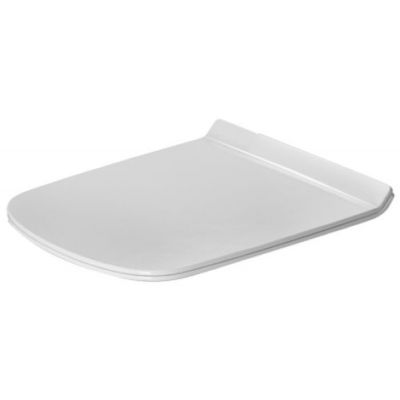 Zestaw Duravit DuraStyle Compact miska WC wisząca Rimless HygieneGlaze z deską wolnoopadającą biały (2571092000, 0063790000)