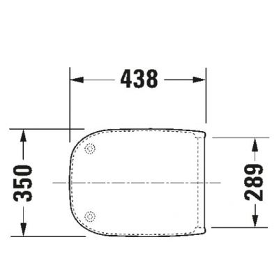 Duravit D-Code deska sedesowa wolnoopadająca biała 0067390000