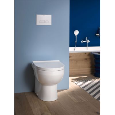Duravit No.1 miska WC stojąca Rimless HygieneGlaze biała 20090920002