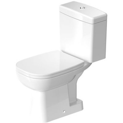 Duravit D-Code miska WC kompakt stojąca biała 21110100002