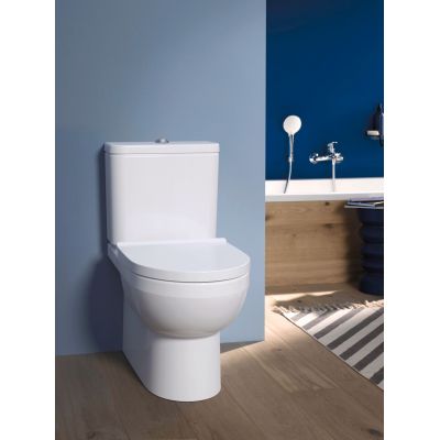 Duravit No.1 miska WC kompakt stojąca Rimless biała 21820900002