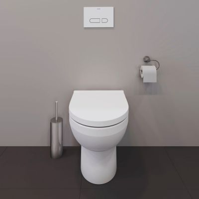 Duravit No.1 miska WC stojąca Rimless biała 21840900002