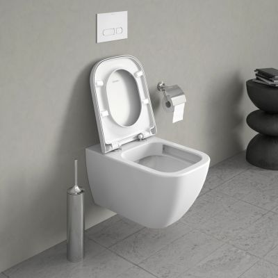 Duravit Happy D.2. miska WC wisząca Rimless biała 2222090000
