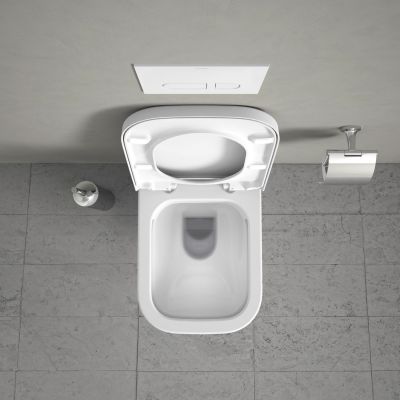 Duravit Happy D.2. miska WC wisząca Rimless biała 2222090000