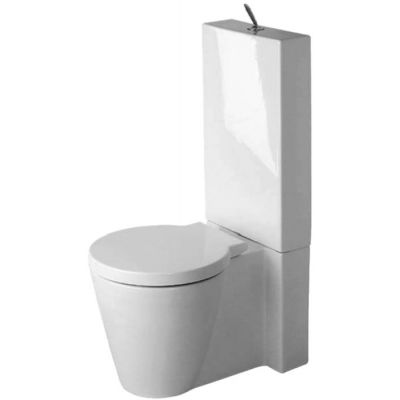 Duravit Starck 1 miska WC kompakt stojąca biała 0233090064