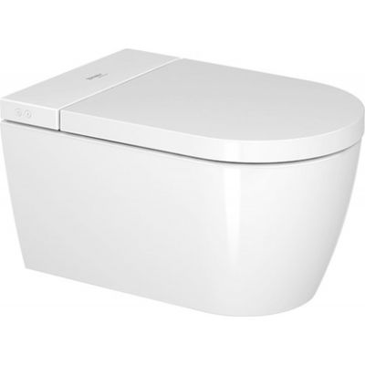 Zestaw Duravit SensoWash miska WC wisząca z deską sedesową myjącą biały (2510092000, 612000012000320)